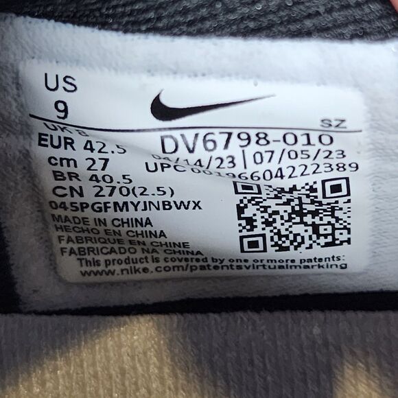 Nike Golf Air Zoom Victory Tour 3 'Black Iron Grey' Men's 9 DV6798-010 - Picture 8 of 8